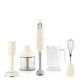 BATIDORA DE MANO SMEG HBF22CREU CREMA+ACCESORIOS 